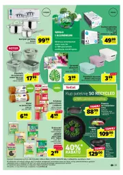 Gazetka promocyjna Carrefour - Gazetka Carrefour - Gazetka - ważna od 22.04 do 22.04.2023 - strona 27 - produkty: Ser, Koc, Papier, Serwetki, Pojemnik, Wełna, Rękawice, Patelnia