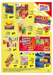 Gazetka promocyjna Carrefour - Gazetka Carrefour - Gazetka - ważna od 22.04 do 22.04.2023 - strona 9 - produkty: Ciastka, Lajkonik, Prince Polo, Wafelek, Kosz, Sante, Lion, Dr. Oetker, Pepsi, 7 Days, Rogal, Popcorn, Baton, Krakersy, Fa