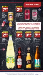 Gazetka promocyjna Aldi - Katalog spożywczy - Gazetka - ważna od 09.07 do 09.07.2022 - strona 25 - produkty: Piwa, Piwo, Gin, Gra, Lemoniada, Cytryny, Chipsy, Napój gazowany, Pringles, Napój