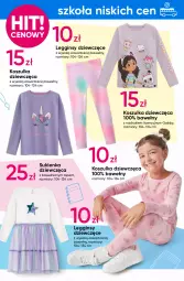 Gazetka promocyjna Pepco - Powrót do szkoły - Gazetka - ważna od 11.09 do 11.09.2024 - strona 4 - produkty: Top, Sok, Gin, Kosz, Koszulka, Legginsy, Sukienka