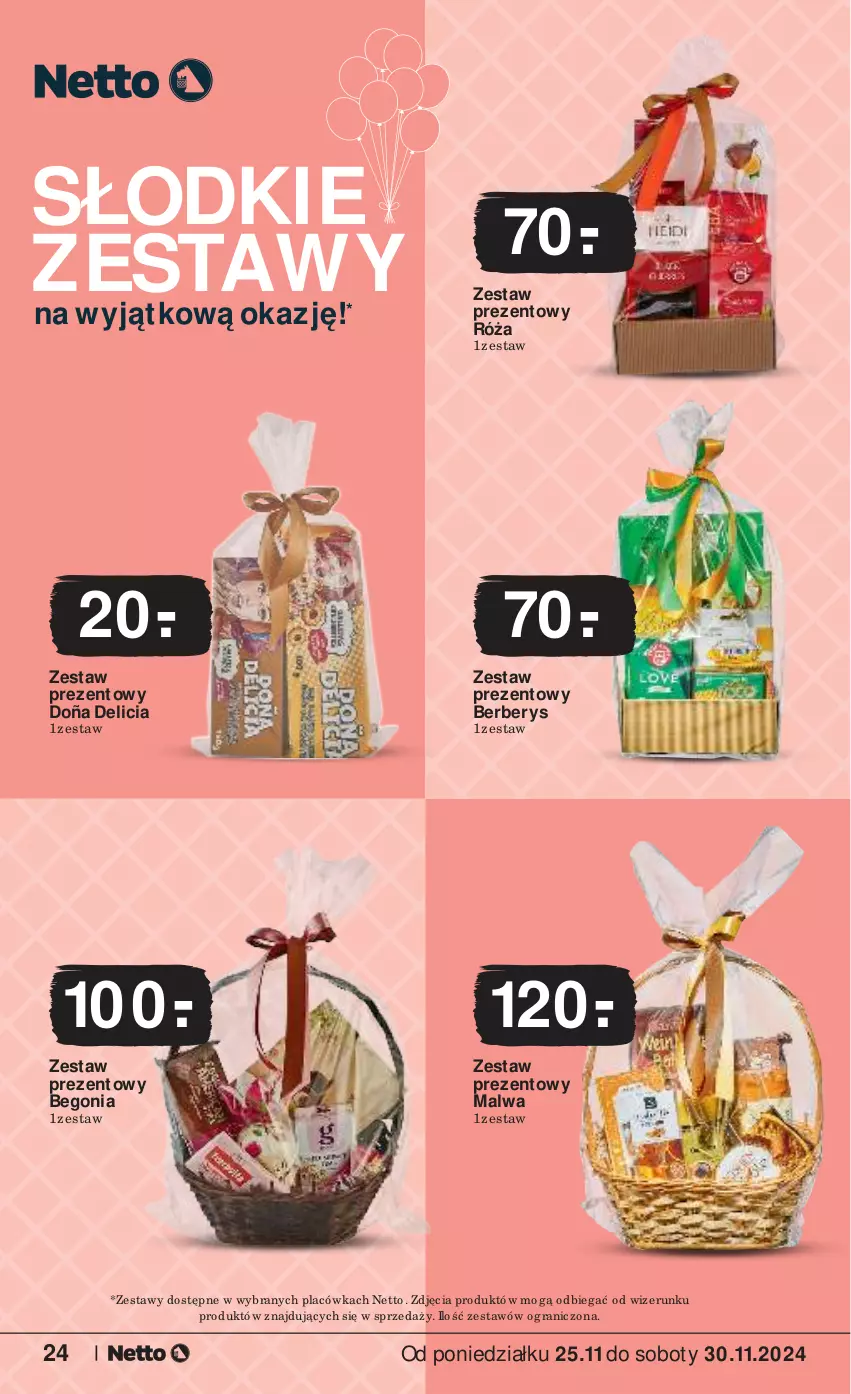 Gazetka promocyjna Netto - Od Poniedziałku - ważna 25.11 do 30.11.2024 - strona 24 - produkty: Gra, Róża, Zestaw prezentowy