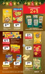 Gazetka promocyjna Netto - Od Poniedziałku - Gazetka - ważna od 30.11 do 30.11.2024 - strona 15 - produkty: Makaron, Corn flakes, Ser, Lajkonik, Mus, Gra, Orzeszki, Bell, Beskidzki, Chipsy, Danio, Felix, Orzeszki ziemne, Lay’s, Helio, Krakersy, Nestlé, Fa