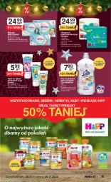 Gazetka promocyjna Netto - Od Poniedziałku - Gazetka - ważna od 30.11 do 30.11.2024 - strona 19 - produkty: HiPP, Ser, Mus, Pampers, Pieluchy, Pasta do zębów, Płyn do płukania, Chusteczki, Dzieci, Deser