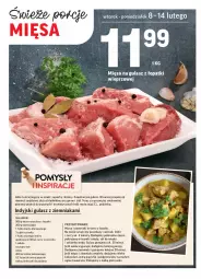 Gazetka promocyjna Intermarche - Gazetka promocyjna - Gazetka - ważna od 14.02 do 14.02.2022 - strona 16 - produkty: Cebula, Sól, Por, Czosnek, Mleko kokosowe, Ziemniaki, Tera, Nuty, Mięso na gulasz, Natka pietruszki, Woda, Olej, Mięso, Kokos, Imbir, Mleko