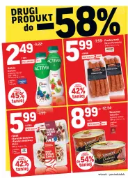 Gazetka promocyjna Intermarche - Gazetka promocyjna - Gazetka - ważna od 14.02 do 14.02.2022 - strona 4 - produkty: Sok, Ser, Danone, Activia