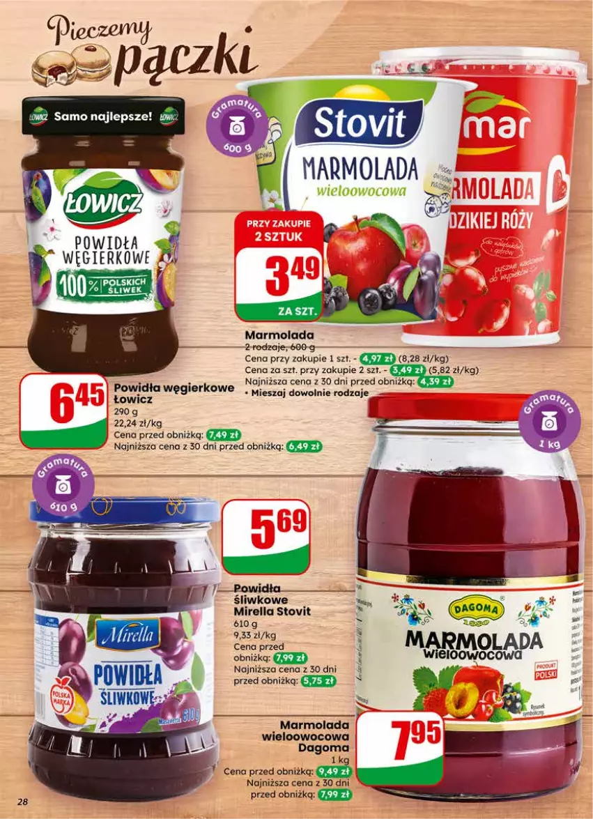 Gazetka promocyjna Dino - Gazetka 07 / 2026 - ważna 11.02 do 17.02.2026 - strona 28 - produkty: Marmolada, Mola