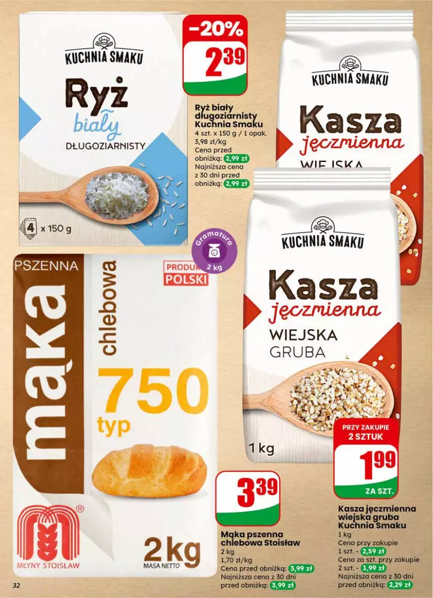 Gazetka promocyjna Dino - Gazetka 07 / 2026 - ważna 11.02 do 17.02.2026 - strona 32 - produkty: Kasza, Kuchnia