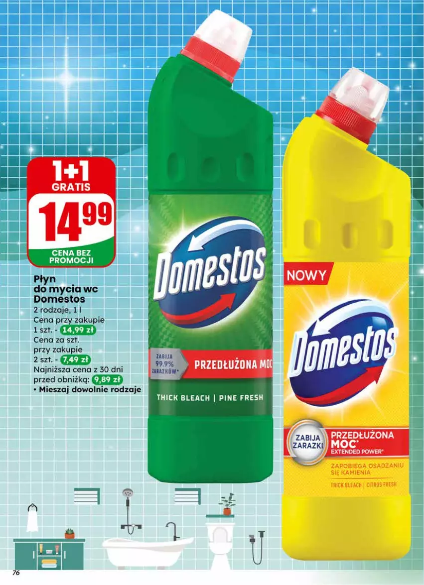 Gazetka promocyjna Dino - Gazetka 07 / 2026 - ważna 11.02 do 17.02.2026 - strona 76 - produkty: Domestos, Fa