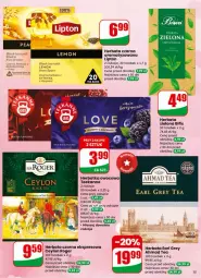 Gazetka promocyjna Dino - Gazetka 07 / 2026 - Gazetka - ważna od 17.02 do 17.02.2026 - strona 15 - produkty: Earl Grey, Herbata czarna, Lack, Lipton, Teekanne, Herbata