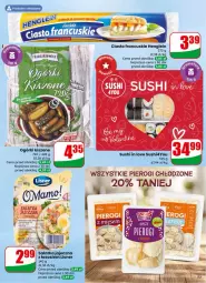 Gazetka promocyjna Dino - Gazetka 07 / 2026 - Gazetka - ważna od 17.02 do 17.02.2026 - strona 53 - produkty: Pierogi, Ciasto francuskie, Por, Sushi, LG
