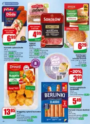 Gazetka promocyjna Dino - Gazetka 07 / 2026 - Gazetka - ważna od 17.02 do 17.02.2026 - strona 54 - produkty: Piec, Kurczak, BIC, Salami, Parówki, Hamburger, Duda, Burger, Gala, Berlinki