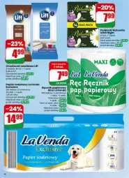 Gazetka promocyjna Dino - Gazetka 07 / 2026 - Gazetka - ważna od 17.02 do 17.02.2026 - strona 74 - produkty: Naturell, Papier, Papier toaletowy, Ręcznik, Chusteczki, Podpaski, Naturella