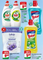 Gazetka promocyjna Dino - Gazetka 07 / 2026 - Gazetka - ważna od 17.02 do 17.02.2026 - strona 75 - produkty: Mydło w płynie, Ryż, Do mycia naczyń, Płyn do mycia naczyń, Mleczko, Tytan, Fairy, Płyn do mycia, Mydło, Luksja, Fa
