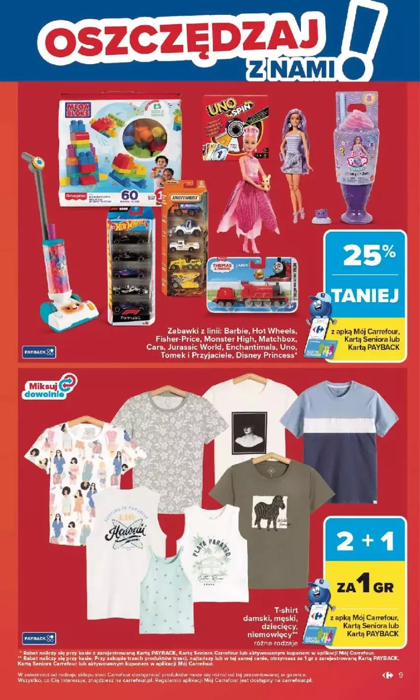 Gazetka promocyjna Carrefour - Gazetka Carrefour, Market od poniedziałku! - ważna 25.05 do 30.05.2026 - strona 11 - produkty: Cars, Disney, Fisher-Price, HP