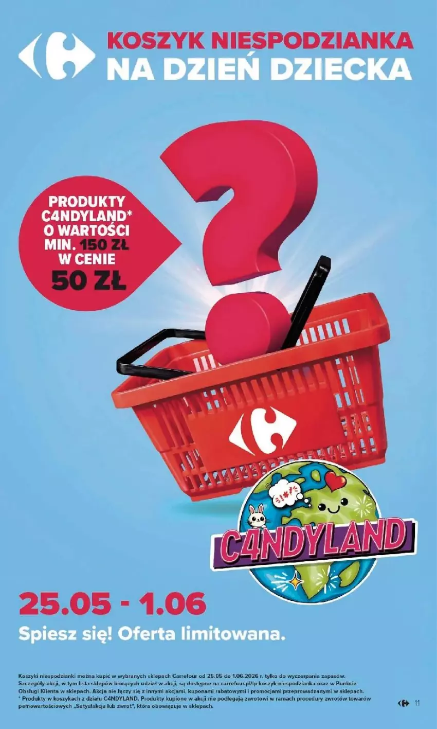 Gazetka promocyjna Carrefour - Gazetka Carrefour, Market od poniedziałku! - ważna 25.05 do 30.05.2026 - strona 13 - produkty: Candy, Fa, Kosz, Rama