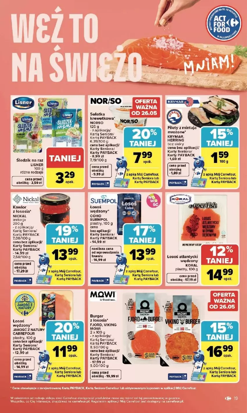 Gazetka promocyjna Carrefour - Gazetka Carrefour, Market od poniedziałku! - ważna 25.05 do 30.05.2026 - strona 21 - produkty: Kawior, Sałat, Sałatka, Sos, Suempol