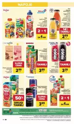 Gazetka promocyjna Carrefour - Gazetka Carrefour, Market od poniedziałku! - Gazetka - ważna od 30.05 do 30.05.2026 - strona 46 - produkty: Deser owocowy, Sok, Ser, Mus, Koc, Mirinda, Leon, Pepsi, Napój gazowany, Tymbark, Owoce, Deser, Napój, Nektar, Hortex
