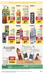 Gazetka promocyjna Carrefour - Gazetka Carrefour, Market od poniedziałku! - Gazetka - ważna od 30.05 do 30.05.2026 - strona 47 - produkty: Pepsi, Tiger, Lipton, Znicz, Oshee, Woda mineralna, Woda, Napój, Nestea, Fa