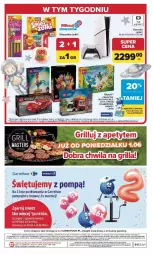 Gazetka promocyjna Carrefour - Gazetka Carrefour, Market od poniedziałku! - Gazetka - ważna od 30.05 do 30.05.2026 - strona 50 - produkty: Konsola, Ser, Sony, Disney, Mars, PlayStation 5, PlayStation, Klocki, Fa