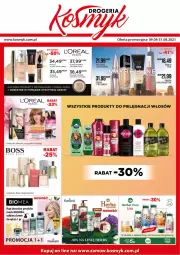 Gazetka promocyjna Kosmyk - 9 sierpnia - Gazetka - ważna od 31.08 do 31.08.2021 - strona 1 - produkty: Piec, Makijaż, Gra, Produkty do makijażu, Krem do rąk, Maskara, Lion, Maska, Podkład, Fa