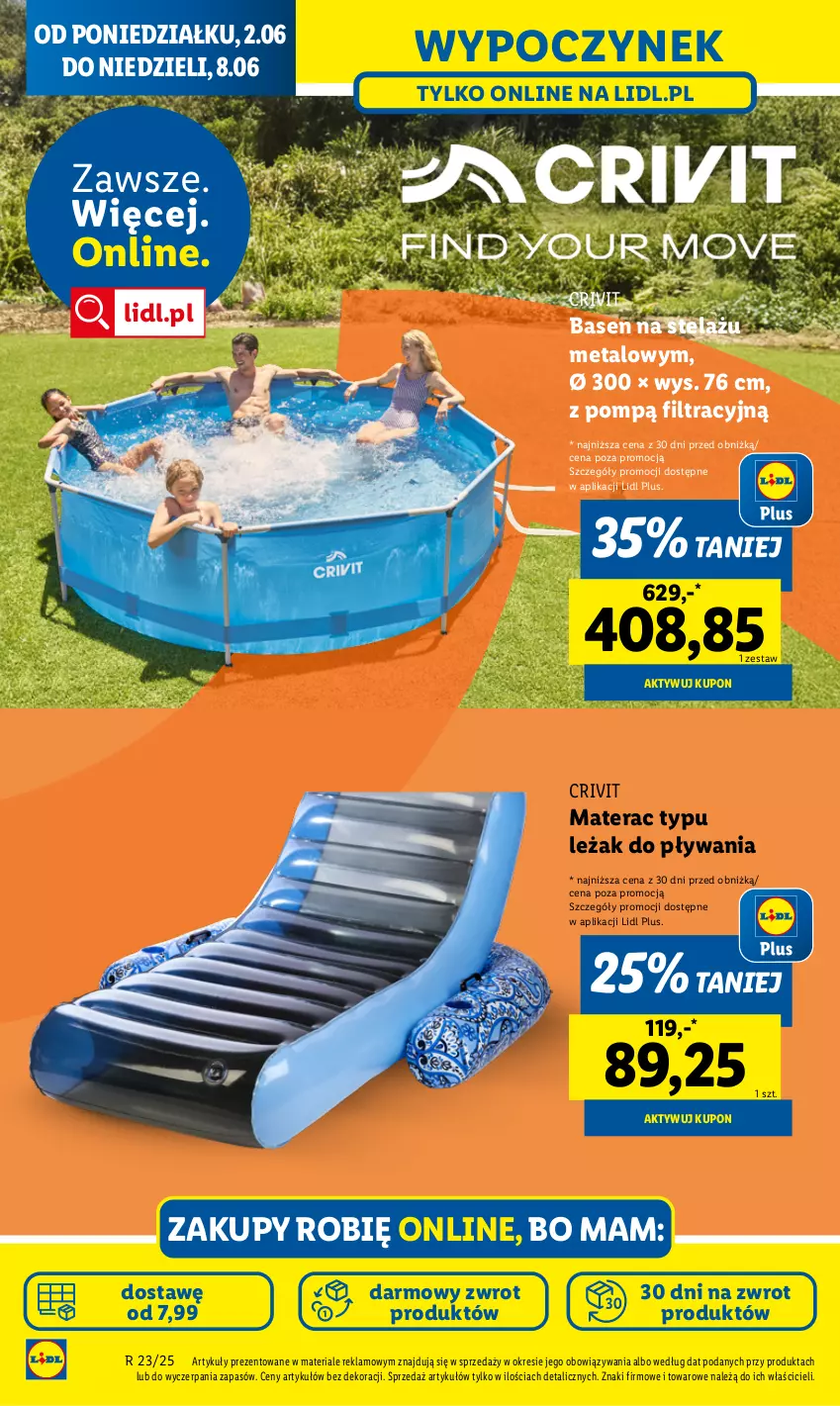 Gazetka promocyjna Lidl - GAZETKA - ważna 02.06 do 07.06.2025 - strona 16 - produkty: Materac, Tera