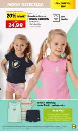 Gazetka promocyjna Lidl - GAZETKA - Gazetka - ważna od 07.06 do 07.06.2025 - strona 37 - produkty: Piec, Szorty, Kosz, T-shirt, Koszulka, Moda, Dzieci
