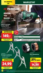 Gazetka promocyjna Lidl - GAZETKA - Gazetka - ważna od 07.06 do 07.06.2025 - strona 44 - produkty: Parkside, Top, Noż, Nożyce, Kosz, Szczypce