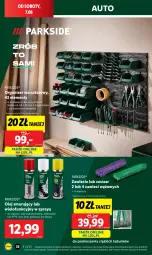 Gazetka promocyjna Lidl - GAZETKA - Gazetka - ważna od 07.06 do 07.06.2025 - strona 46 - produkty: Parkside, Gra, Organizer, Pojemnik, Olej