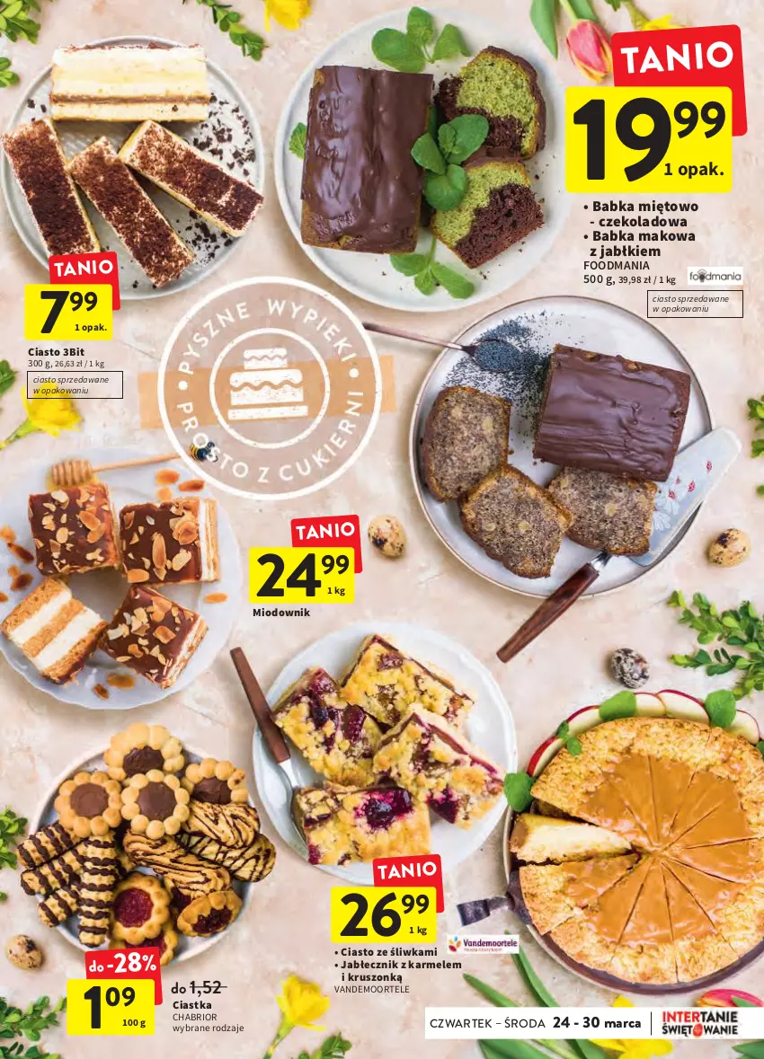 Gazetka promocyjna Intermarche - Wielkanoc - ważna 24.03 do 16.04.2022 - strona 29 - produkty: Babka, Chabrior, Ciastka