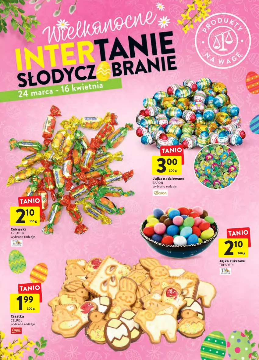 Gazetka promocyjna Intermarche - Wielkanoc - ważna 24.03 do 16.04.2022 - strona 6 - produkty: Ciastka, Cukier, Cukierki