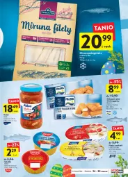 Gazetka promocyjna Intermarche - Wielkanoc - Gazetka - ważna od 16.04 do 16.04.2022 - strona 23 - produkty: Sałatka, Frosta, Miruna, Paluszki rybne, Tago, Dega, Sałat, Małże, Fa