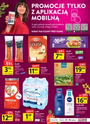 Gazetka promocyjna Intermarche - Wielkanoc - Gazetka - ważna od 16.04 do 16.04.2022 - strona 37 - produkty: Krakus, Ser, Gin, Balsam do ciała, Mleczko do ciała, Primavera, Dilmah, Mlekovita, LANA, Mleczko, Czekolada, Prima, Podravka, Kabanos, Gouda, Woda, Vegeta, Herbata, Milka, Nivea, Mleko