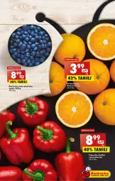 Gazetka promocyjna Biedronka - Gazetka - Biedronka.pl - Gazetka - ważna od 18.01 do 18.01.2023 - strona 15 - produkty: Papryka słodka, Borówka, Borówka amerykańska, Papryka, Pomarańcze