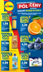Gazetka promocyjna Lidl - GAZETKA - Gazetka - ważna od 05.01 do 05.01.2024 - strona 1 - produkty: Makaron, Ser, Rum, Kawa mielona, Kawa, Pomarańcze, Pilos, Płyn do płukania, Spaghetti, Lavazza, Deser, Masło