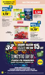 Gazetka promocyjna Lidl - GAZETKA - Gazetka - ważna od 05.01 do 05.01.2024 - strona 30 - produkty: Gra, Chipsy, Wazon, Owoce, Olej, Granola, Brownie