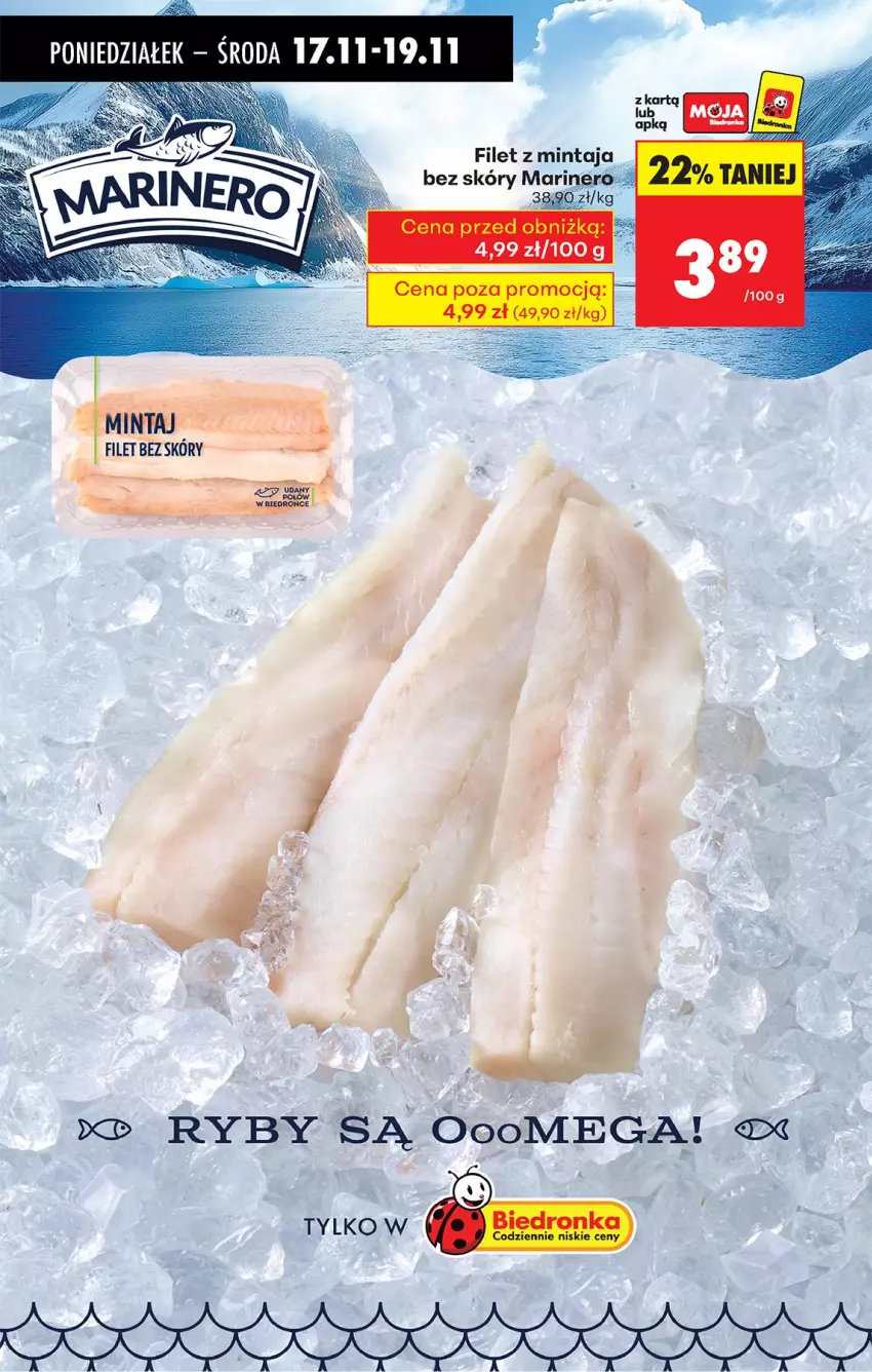 Gazetka promocyjna Biedronka - Od Poniedziałku - ważna 17.11 do 22.11.2025 - strona 37 - produkty: Mintaj