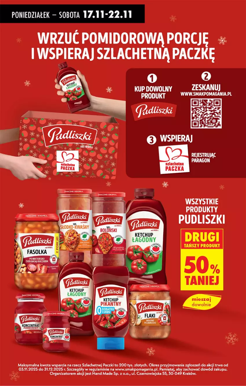 Gazetka promocyjna Biedronka - Od Poniedziałku - ważna 17.11 do 22.11.2025 - strona 51 - produkty: Ketchup, Mięta, Por, Pudliszki
