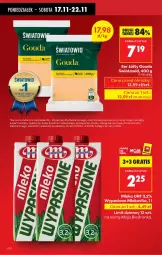 Gazetka promocyjna Biedronka - Od Poniedziałku - Gazetka - ważna od 22.11 do 22.11.2025 - strona 2 - produkty: Ser, Gra, Mlekovita, Gouda, Mleko