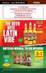 Gazetka promocyjna Biedronka - Od Poniedziałku - Gazetka - ważna od 22.11 do 22.11.2025 - strona 68 - produkty: Piwa, Piwo, Por, Gin, Gra, Desperados
