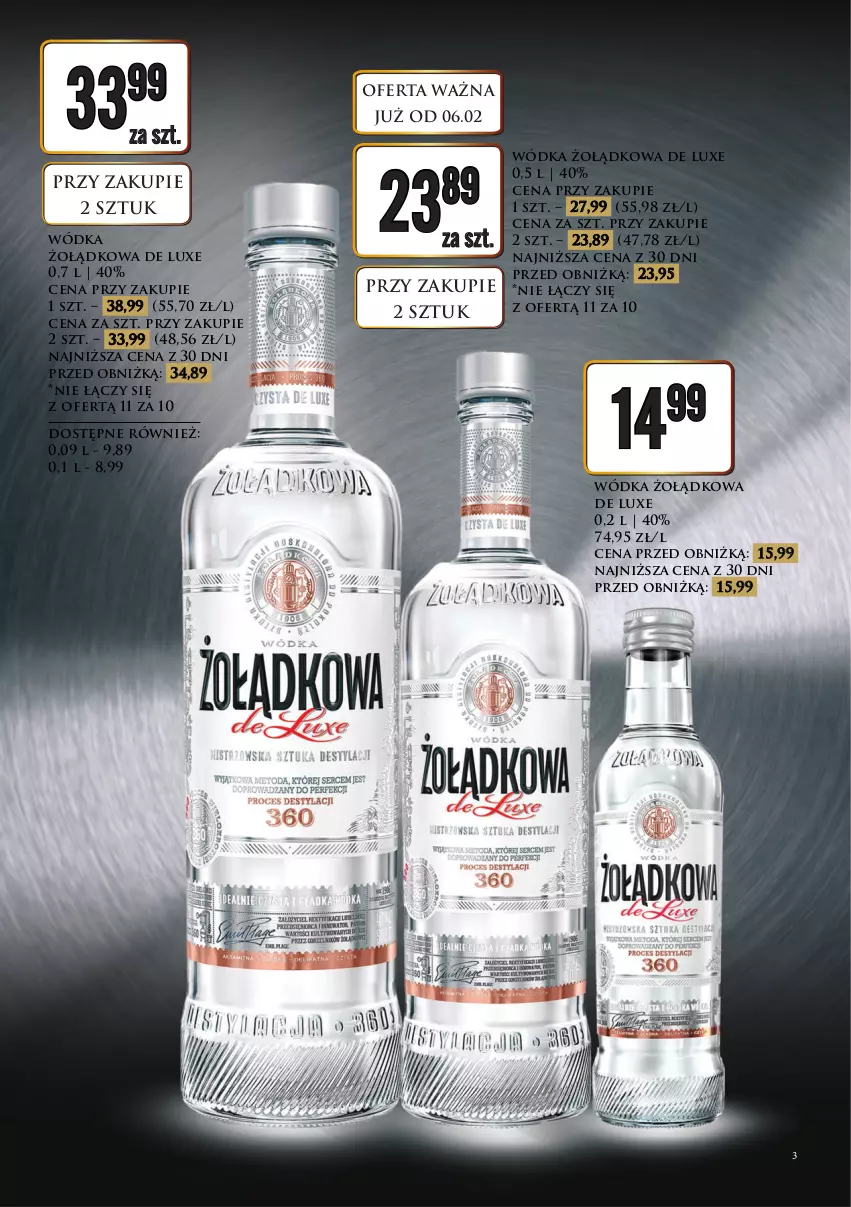 Gazetka promocyjna Dino - Katalog alkoholowy / styczeń 2026 - ważna 09.02 do 14.02.2026 - strona 3 - produkty: Wódka