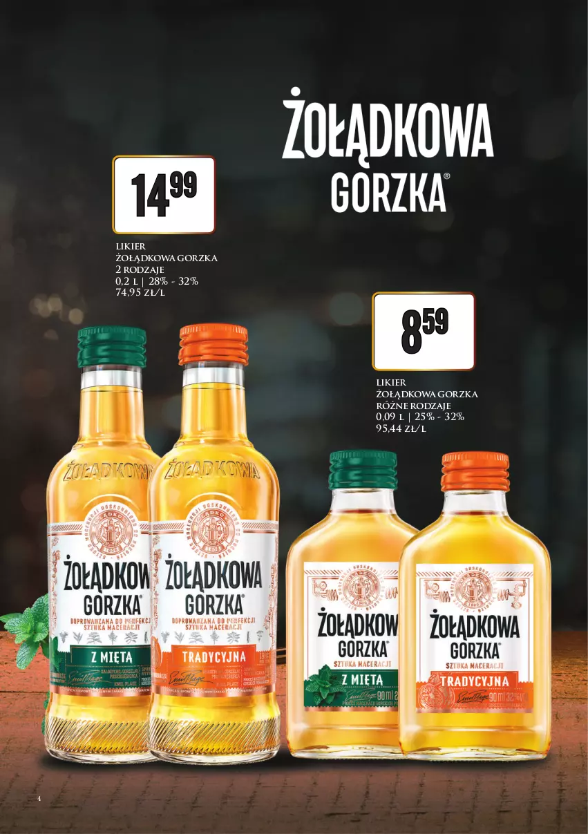 Gazetka promocyjna Dino - Katalog alkoholowy / styczeń 2026 - ważna 09.02 do 14.02.2026 - strona 4 - produkty: Likier