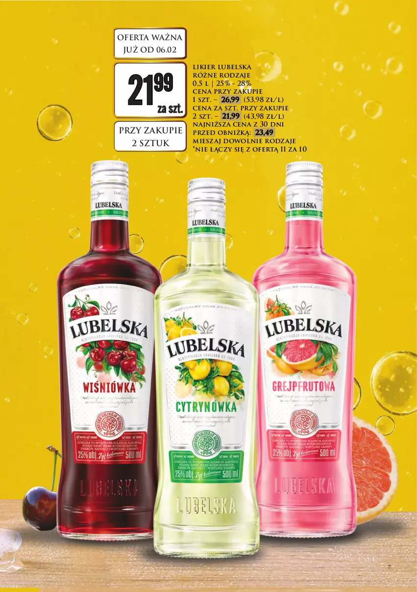 Gazetka promocyjna Dino - Katalog alkoholowy / styczeń 2026 - ważna 09.02 do 14.02.2026 - strona 7 - produkty: Likier