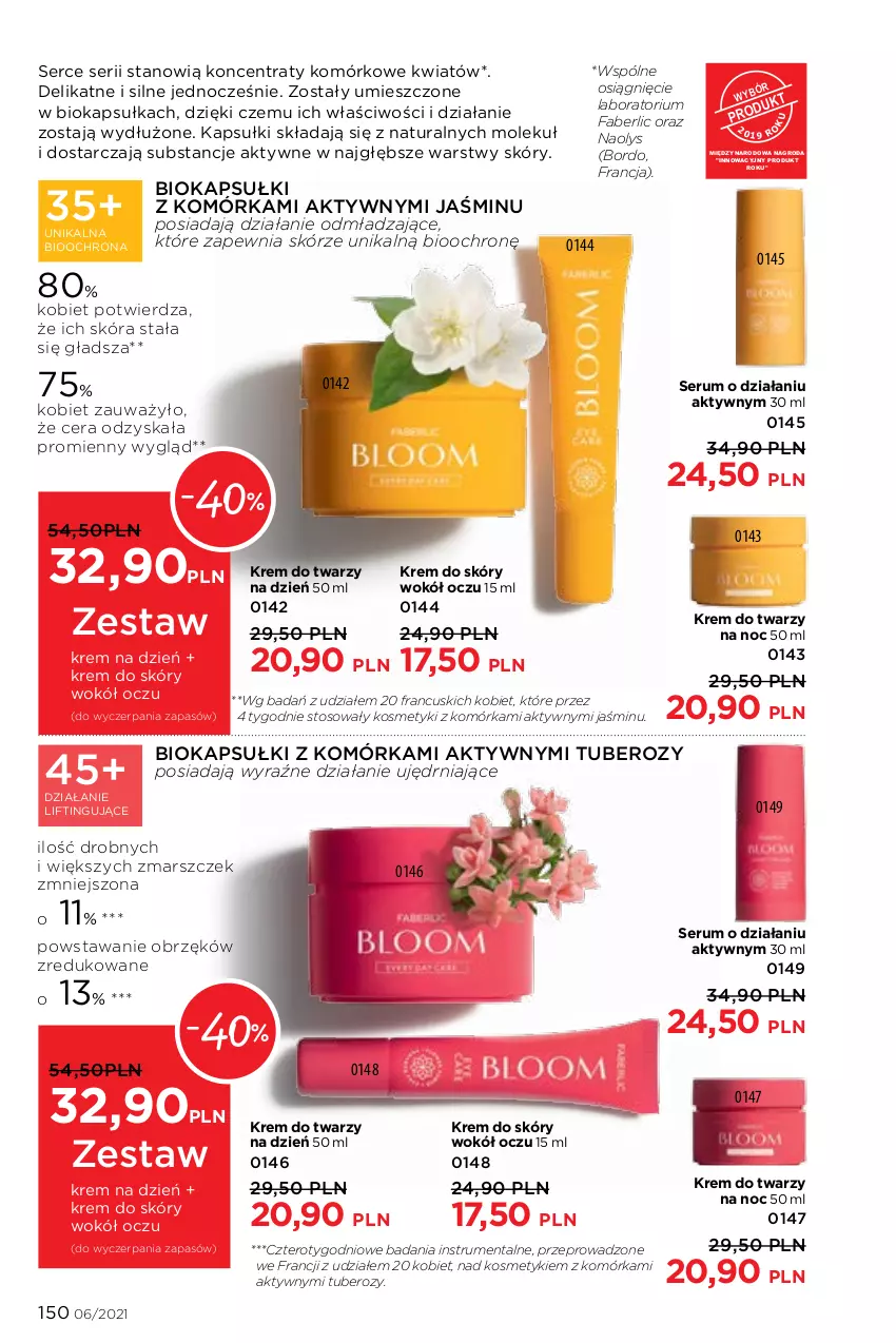 Gazetka promocyjna Faberlic - Gazetka - ważna 12.04 do 02.05.2021 - strona 150 - produkty: Biokap, Fa, Krem do twarzy, Krem na dzień, Mars, Okap, Rum, Ser, Serum