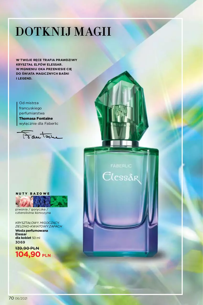 Gazetka promocyjna Faberlic - Gazetka - ważna 12.04 do 02.05.2021 - strona 70 - produkty: Fa, Nuty, Perfum, Piwo, Woda, Woda perfumowana