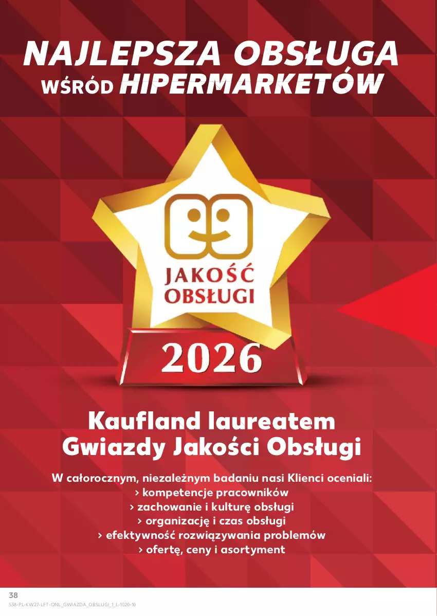 Gazetka promocyjna Kaufland - Gazetka tygodnia - ważna 02.07 do 08.07.2026 - strona 38 - produkty: Gwiazda, Laur
