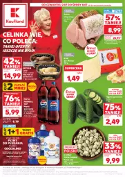 Gazetka promocyjna Kaufland - Gazetka tygodnia - Gazetka - ważna od 08.07 do 08.07.2026 - strona 1 - produkty: Sok, Ser, Por, Gry, Gra, 7up, Coccolino, Inka, Szal, Mirinda, Kosz, Lody, Pepsi, Schab wieprzowy, Napój gazowany, Waga, Grunt, Napój