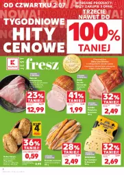 Gazetka promocyjna Kaufland - Gazetka tygodnia - Gazetka - ważna od 08.07 do 08.07.2026 - strona 8 - produkty: Piec, Polędwica, Warzywa, Sos, Ser, Szynka farmerska, Bułka fitness, Duda, Laur, Szynka, Kapustą, Pieczywo, Owoce, Bułka, Mięso, Brzuszki z łososia, Fa