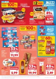 Gazetka promocyjna Kaufland - Gazetka tygodnia - Gazetka - ważna od 08.07 do 08.07.2026 - strona 9 - produkty: Feliciana, Makaron, Krakus, Ser, Por, Gra, Jogurt, Actimel, Dr. Oetker, Tarczyński, Pizza, Fanta, Pudliszki, Waga, Graal, Napój, Dania gotowe, Fa