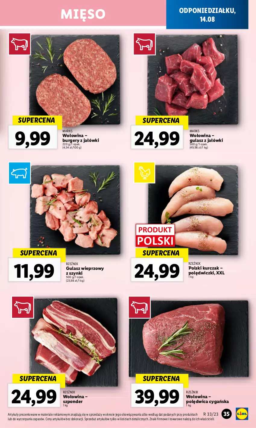 Gazetka promocyjna Lidl - GAZETKA - ważna 14.08 do 19.08.2023 - strona 41 - produkty: Kurczak