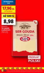 Gazetka promocyjna Lidl - GAZETKA - Gazetka - ważna od 19.08 do 19.08.2023 - strona 18 - produkty: Ser, Gra, Gouda